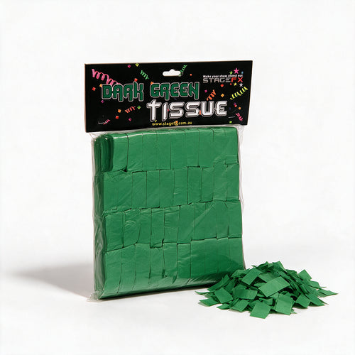Tissue Paper Rectangle Confetti (1kg) - 11 Colour Choices