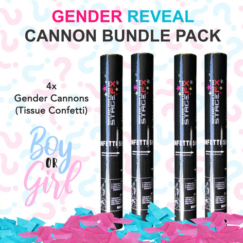Gender Reveal Cannon Bundle Pack