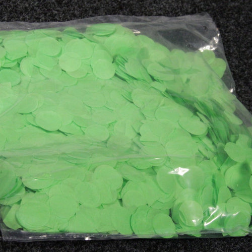 Tissue Circle Confetti (sold in 1kg, bags of 200g each)