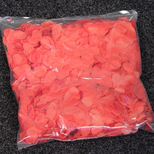 Tissue Circle Confetti (sold in 1kg, bags of 200g each)