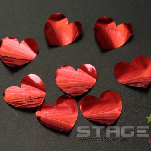 red cofetti hearts