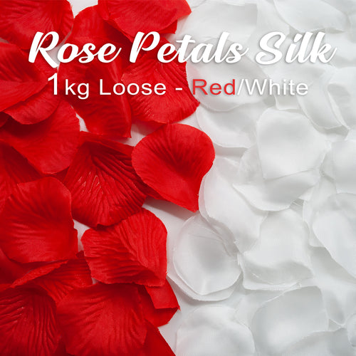 Rose Petals Silk Confetti (500g)