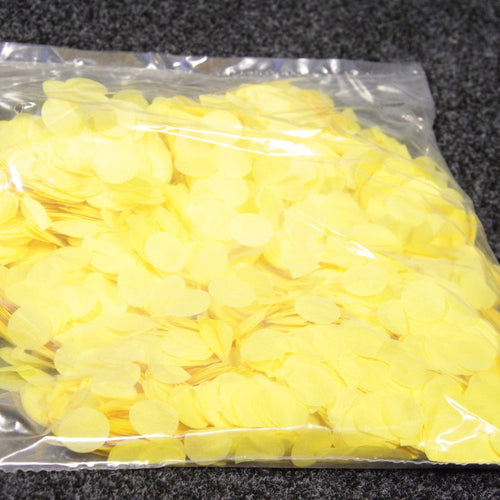 Tissue Circle Confetti (sold in 1kg, bags of 200g each)